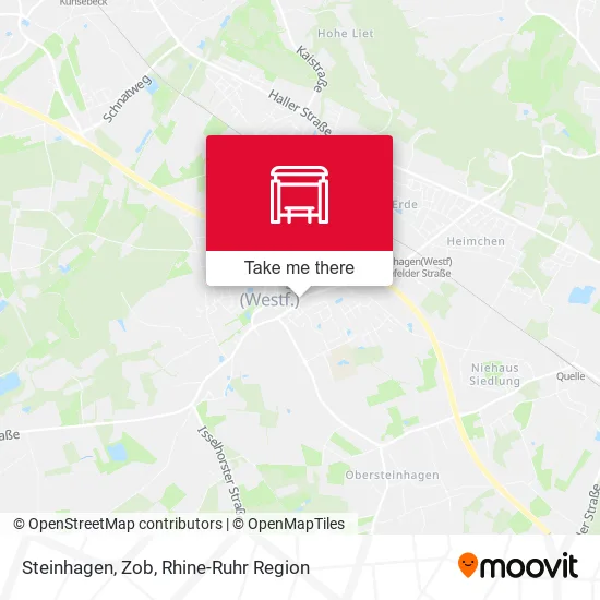 Карта Steinhagen, Zob