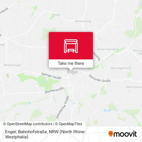 Карта Enger, Bahnhofstraße