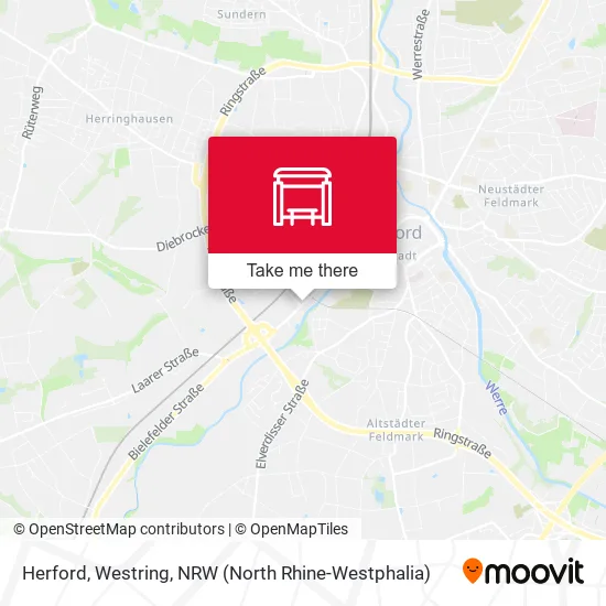 Карта Herford, Westring