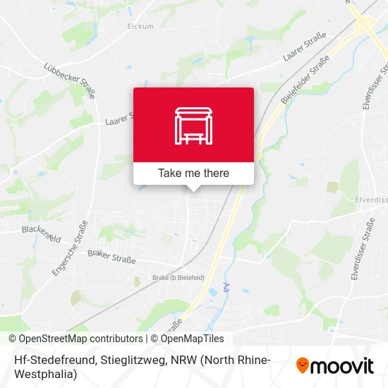 Hf-Stedefreund, Stieglitzweg map