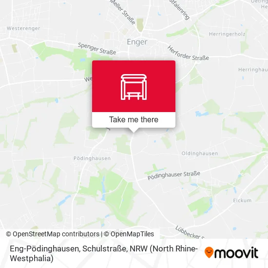 Карта Eng-Pödinghausen, Schulstraße