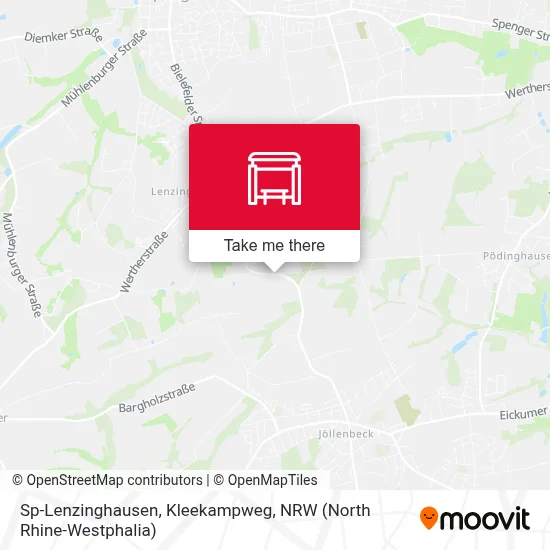 Sp-Lenzinghausen, Kleekampweg map