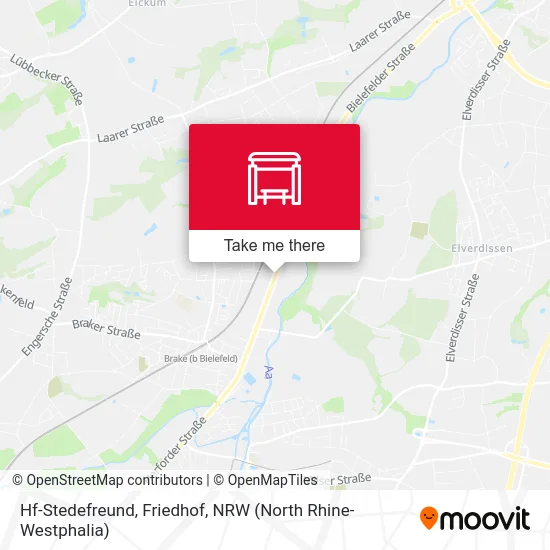 Hf-Stedefreund, Friedhof map