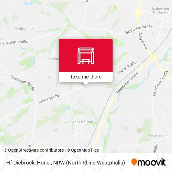 Карта Hf-Diebrock, Höner