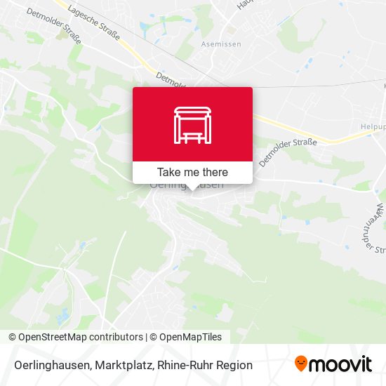 Oerlinghausen, Marktplatz map