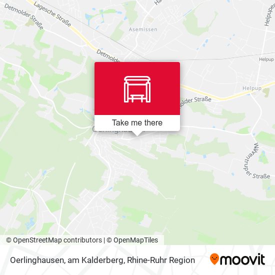 Oerlinghausen, am Kalderberg map