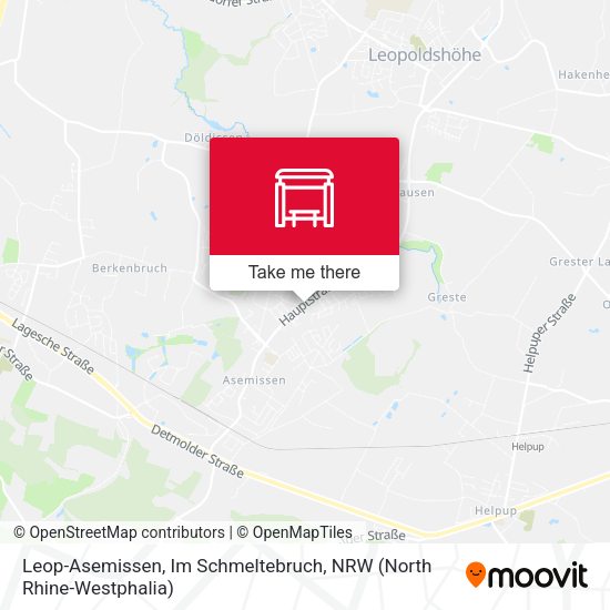 Leop-Asemissen, Im Schmeltebruch map