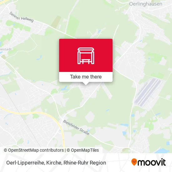 Карта Oerl-Lipperreihe, Kirche