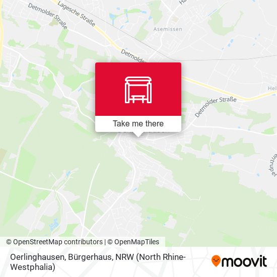 Oerlinghausen, Bürgerhaus map