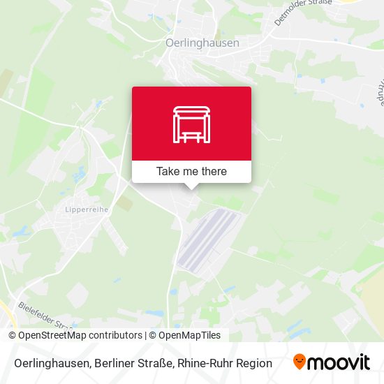 Oerlinghausen, Berliner Straße map