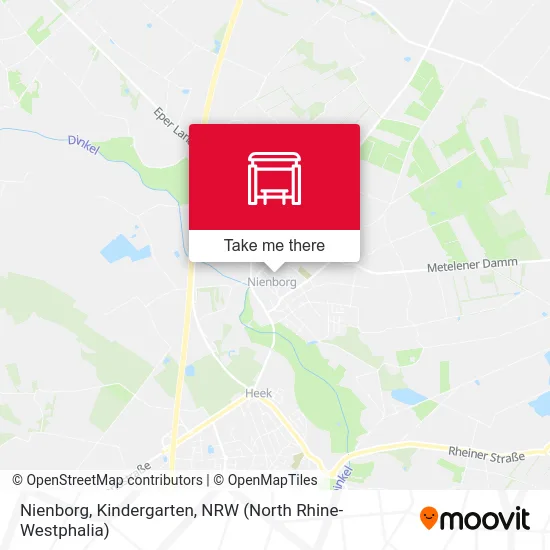 Nienborg, Kindergarten map