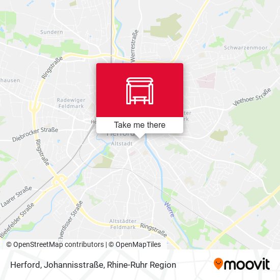 Herford, Johannisstraße map