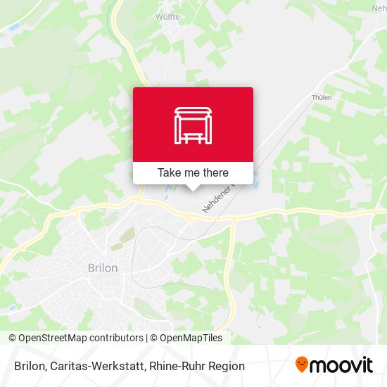 Brilon, Caritas-Werkstatt map