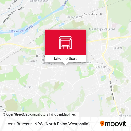 Карта Herne Bruchstr.
