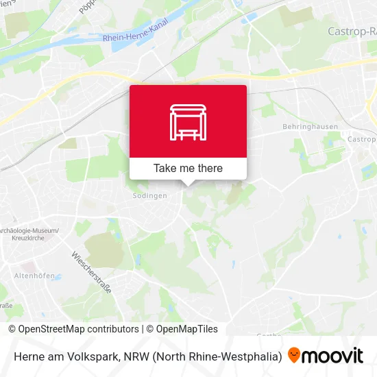 Карта Herne am Volkspark