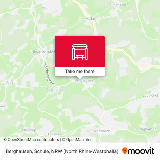 Berghausen, Schule map