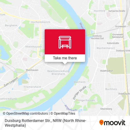 Карта Duisburg Rotterdamer Str.