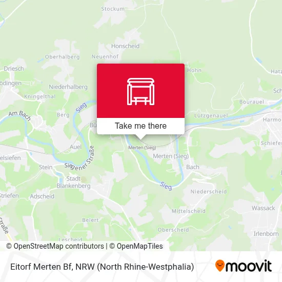 Eitorf Merten Bf map