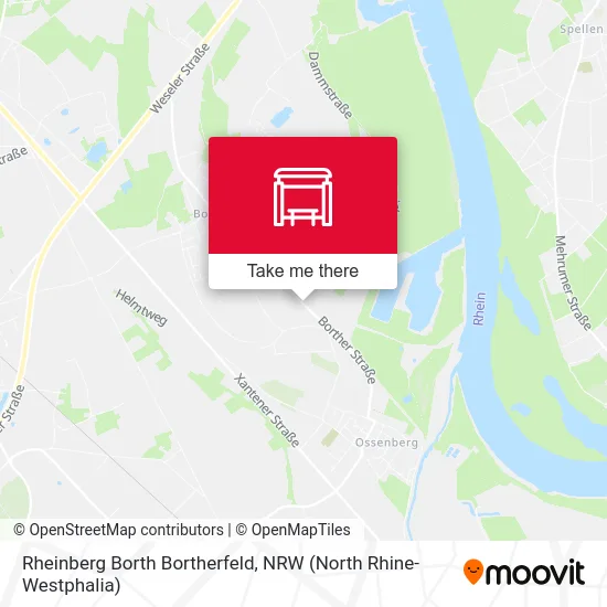 Rheinberg Borth Bortherfeld map