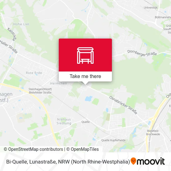 Bi-Quelle, Lunastraße map