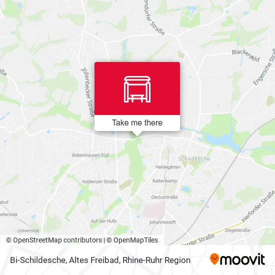 Карта Bi-Schildesche, Altes Freibad