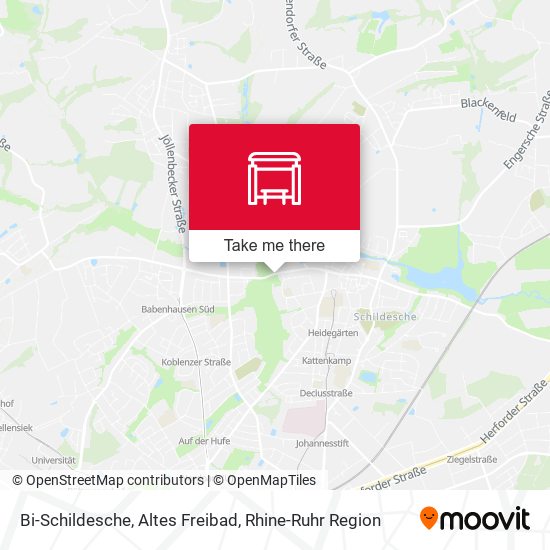 Bi-Schildesche, Altes Freibad map