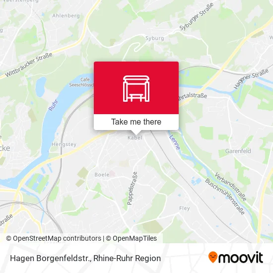 Карта Hagen Borgenfeldstr.