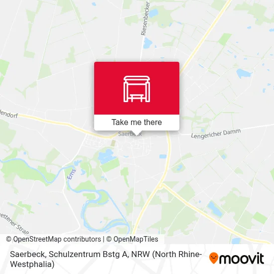 Saerbeck, Schulzentrum Bstg A map