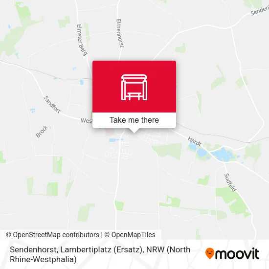 Карта Sendenhorst, Lambertiplatz (Ersatz)