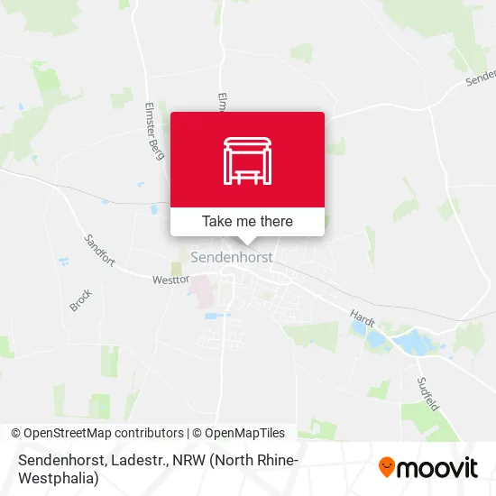 Карта Sendenhorst, Ladestr.