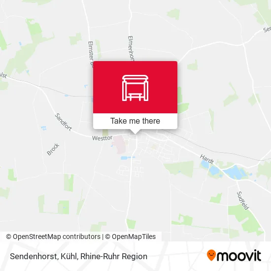 Карта Sendenhorst, Kühl