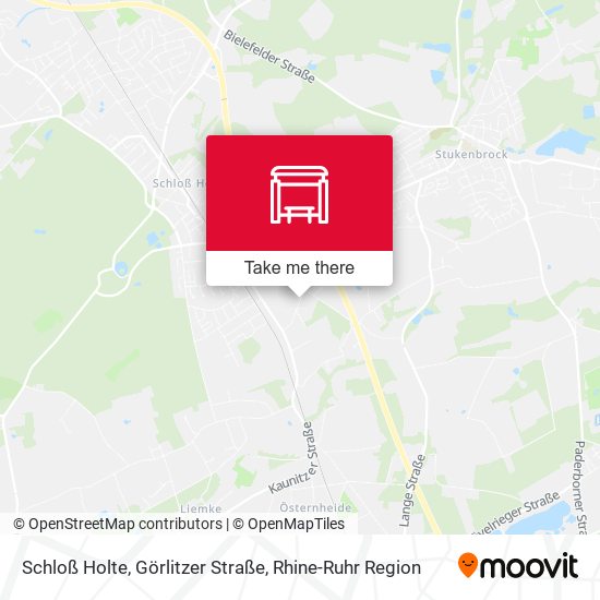 Schloß Holte, Görlitzer Straße map