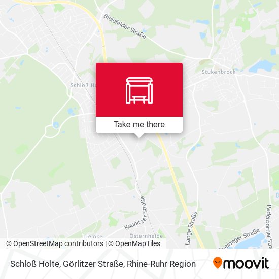 Schloß Holte, Görlitzer Straße map