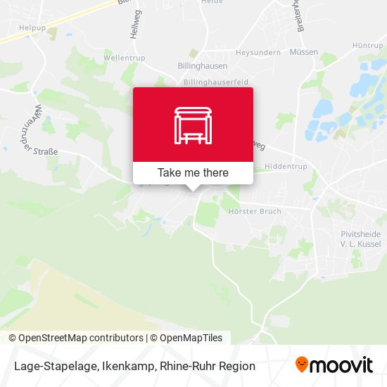 Lage-Stapelage, Ikenkamp map