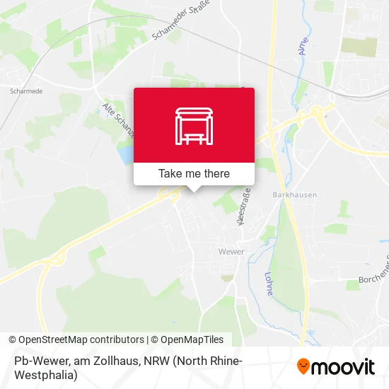 Карта Pb-Wewer, am Zollhaus