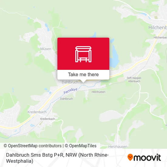 Dahlbruch Sms Bstg P+R map