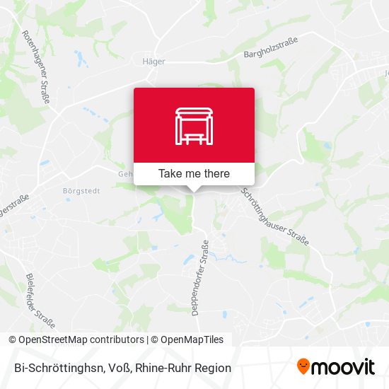 Bi-Schröttinghsn, Voß map