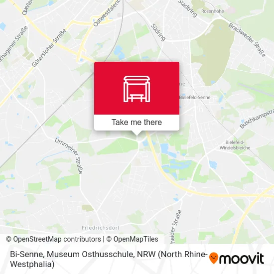 Bi-Senne, Museum Osthusschule map