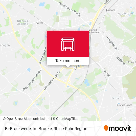 Карта Bi-Brackwede, Im Brocke