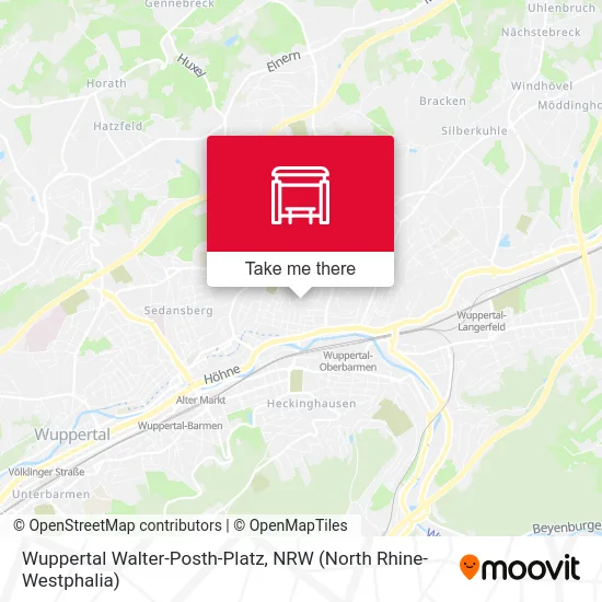 Карта Wuppertal Walter-Posth-Platz