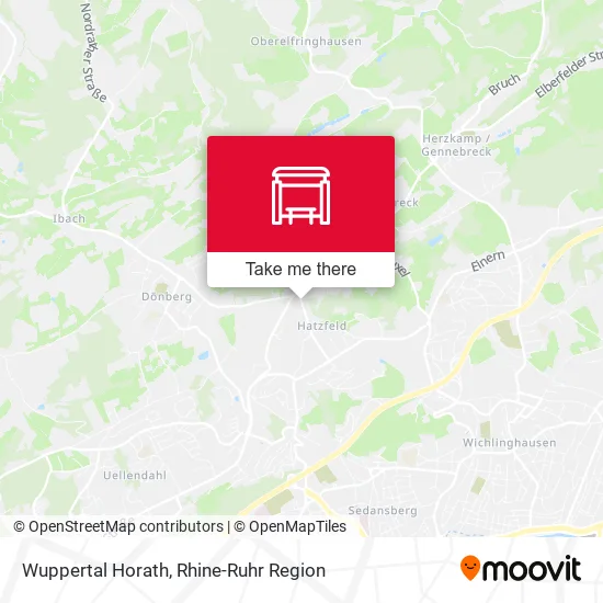 Карта Wuppertal Horath