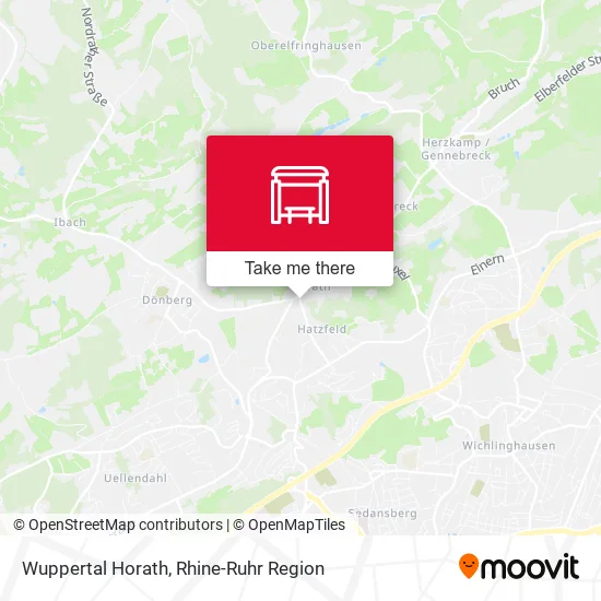 Карта Wuppertal Horath