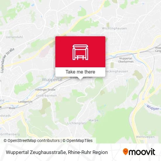Карта Wuppertal Zeughausstraße