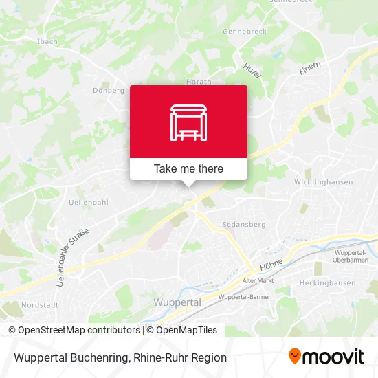 Карта Wuppertal Buchenring