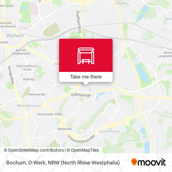 Карта Bochum, O-Werk