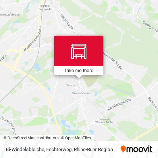 Bi-Windelsbleiche, Fechterweg map