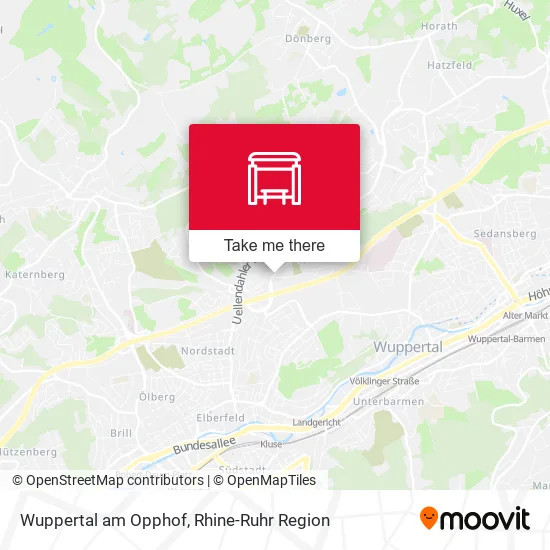 Карта Wuppertal am Opphof