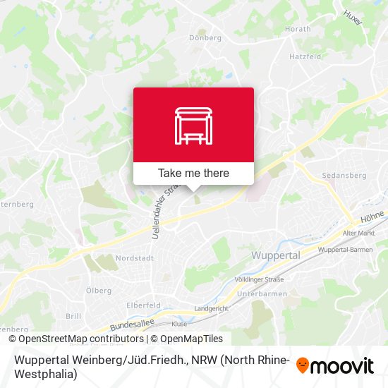 Wuppertal Weinberg/Jüd.Friedh. map
