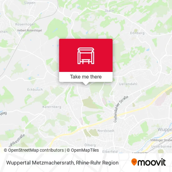 Карта Wuppertal Metzmachersrath