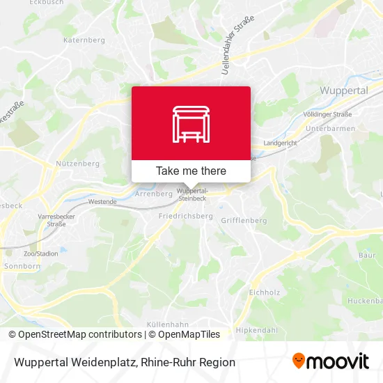 Карта Wuppertal Weidenplatz